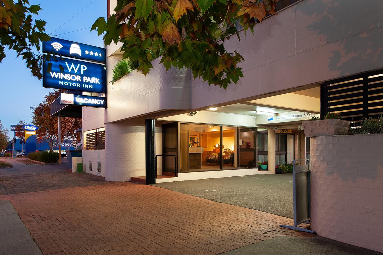 Winsor Park Motor Inn Albury Exterior foto