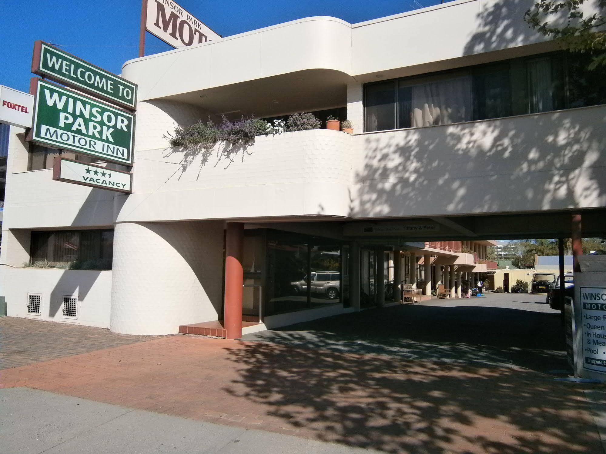 Winsor Park Motor Inn Albury Exterior foto